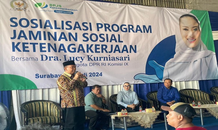 BPJS Ketenagakerjaan Sosialisasi Bersama Anggota DPR RI Komisi IX