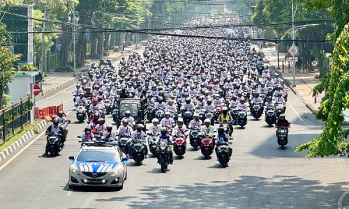 5.000 Pecinta Honda Vario Ramaikan Penutupan Parade Vario160