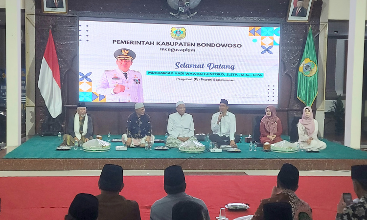 Syukuran Bersama Toga, PJ Bupati Bondowoso akan Jalankan Perintah Presiden