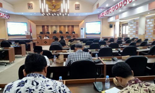 Duh! Rapat Gabungan Komisi Hanya Dihadiri Tujuh Anggota DPRD Tuban, Sisanya Bolos 