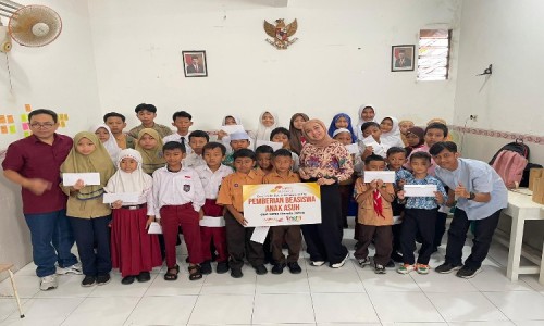 Momen Hari Anak: MPM Honda Jatim Kembali Salurkan Beasiswa untuk Anak Asuh