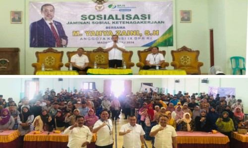 Anggota Komisi IX DPR Sosialisasi Program BPJS Ketenagakerjaan di Kota Madiun