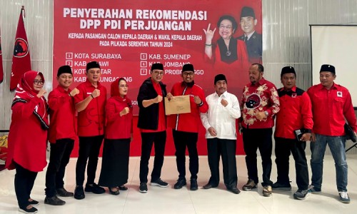 PDIP Resmi Keluarkan Rekomendasi, Petahana Bakal Gandeng Ketua DPC PKB Sumenep di Pilkada 2024