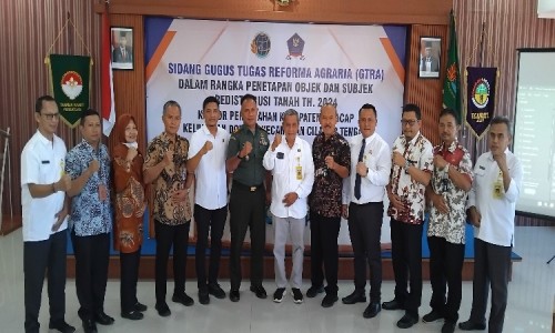 Tahun Ini, BPN Cilacap Targetkan Redistribusi 1.500 Bidang Tanah