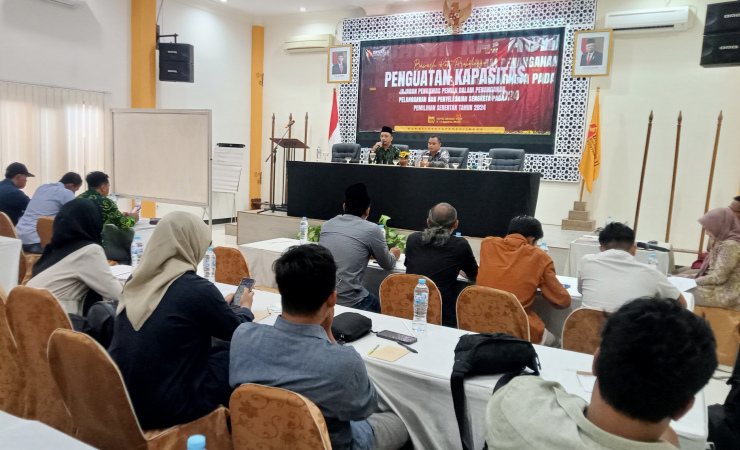 Antisipasi Pelanggaran dan Sengketa Pilkada 2024, Bawaslu Kota Probolinggo Lakukan Penguatan Kapasitas Panwascam