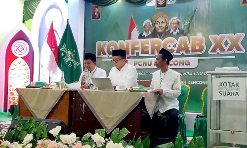 Kiai Laiq dan Gus Ghulam Kembali Terpilih Pimpin PCNU Kencong