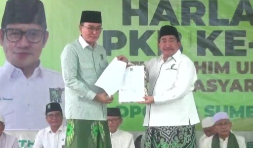 Pasangan Fauzi-Imam Resmi Terima Salinan Rekomendasi DPP PKB di Pilkada Sumenep 2024