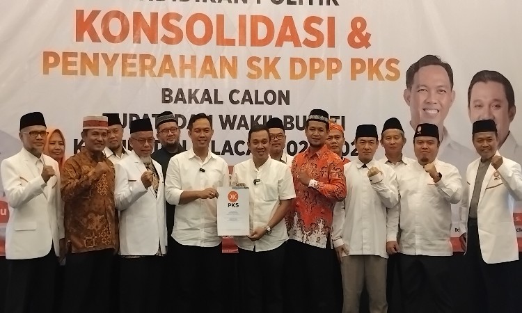 PKS Resmi Dukung Pasangan Syamsul-Sindy di Pilkada Cilacap 2024