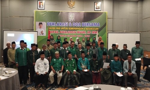 Nilai Figur Tepat Pimpin Cilacap, Kader PKB Dukung Calon Bupati Awaluddin Muuri di Pilkada 2024