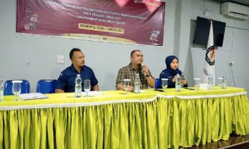 KPU Tapteng Gandeng Media, Tingkatkan Partisipasi Pemilih di Pilkada 2024