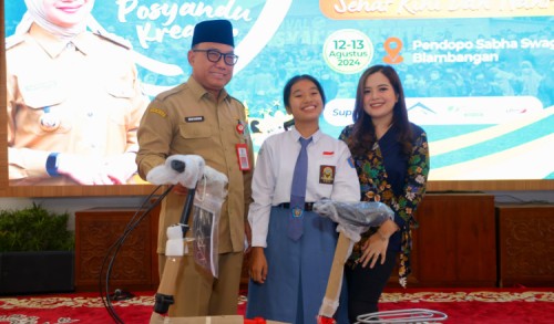 Artis Tasya Kamila Ajak Remaja Banyuwangi Rajin ke Posyandu: Kesehatan Adalah Investasi Masa Depan