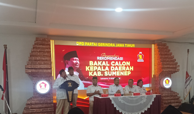 Pilkada Sumenep 2024, Kini Fauzi-Imam Kantongi Rekomendasi Gerindra