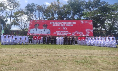 Upacara Peringatan HUT ke-79 RI Toraja Utara, Bupati: Momentum Mengingat Kembali Para Pejuang Bangsa