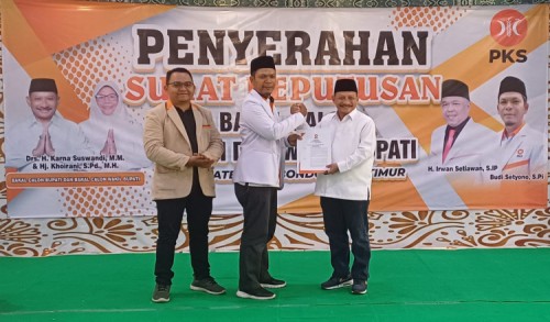 PKS Jadi Partai Keempat yang Rekomendasi Bung Karna dan Nyai Khoirani Maju di Pilkada Situbondo 2024