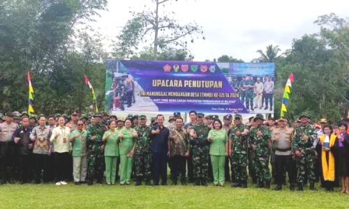 TMMD Ke-121 di Tana Toraja Resmi Ditutup, Minta Rawat dan Jaga Apa yang Telah Dikerjakan TNI