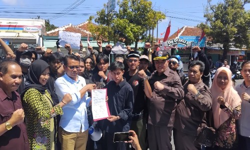 Usai Didemo, DPRD Cilacap Sepakat Kawal Putusan MK