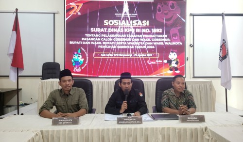 Jelang Pendaftaran Pencalonan Pilkada 2024, KPU Banyuwangi Gelar Rakor