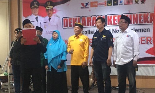 Dukung Eri-Armuji, Partai Nonparlemen Ingin Diakui