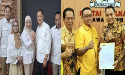 Gerindra dan Golkar Gabung Koalisi Eri-Armuji di Pilkada Surabaya 2024