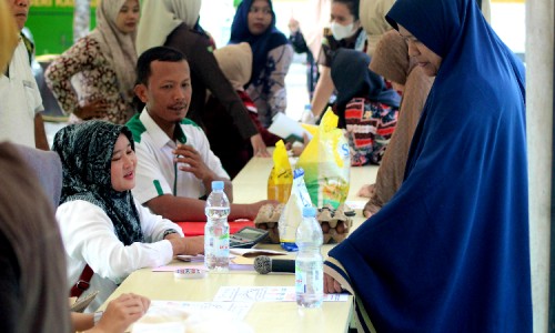 Kejari Kampar Gelar Pasar Murah, Ini Jenis Bahan Pokoknya