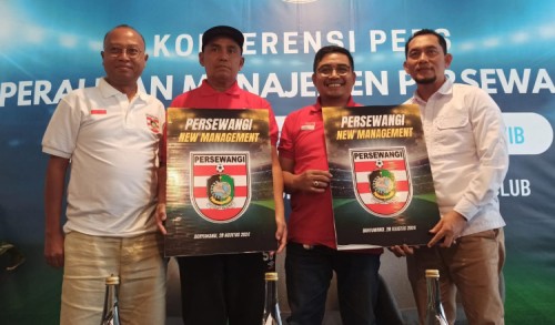 Handoko Resmi Jabat Presiden Klub Persewangi, Siap Bawa Klub ke Liga Lebih Tinggi