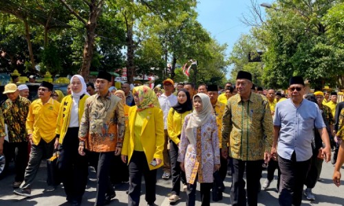 Pasangan Lindra-Joko Resmi Daftar ke KPU Tuban: Siap Melanjutkan Mbangun Deso, Noto Kutho