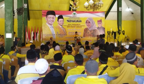 DPD Partai Golkar Banyuwangi Gelar Tasyakuran Atas Terpilihnya Ketum Bahlil dan Sekjen Sarmuji