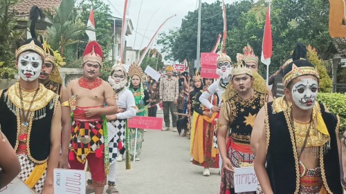 Drama Kemerdekaan dan Pawai Gunungan Meriahkan Festival Budaya 