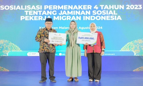 Sosialisasi Permenaker Nomor 4 Tahun 2023: PMI Wajib Jadi Peserta BPJS Ketenagakerjaan