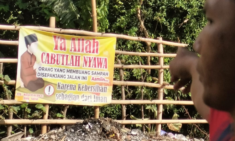 Do'a Cabut Nyawa, Bagi Warga Jember yang Buang Sampah Sembarangan