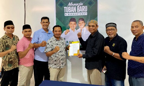 Pilkada Tuban, Pasangan Riyadi-Wafi Dapat Tambahan Dukungan dari Partai Ummat