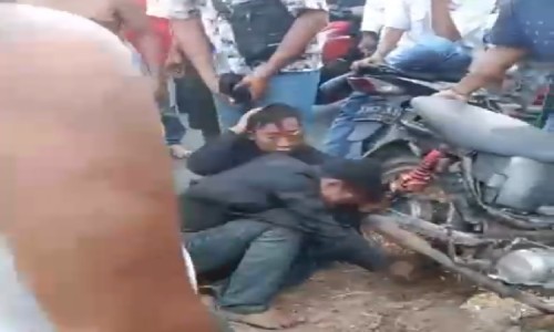 Hendak Curi Motor, Bapak dan Anak di Sidoarjo Jadi Bulan-Bulanan Warga