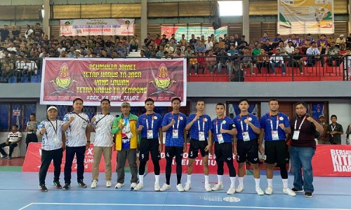 Tim Takraw Kepri Raih Kemenangan di Laga Pertama PON XXI 2024 Aceh-Sumut