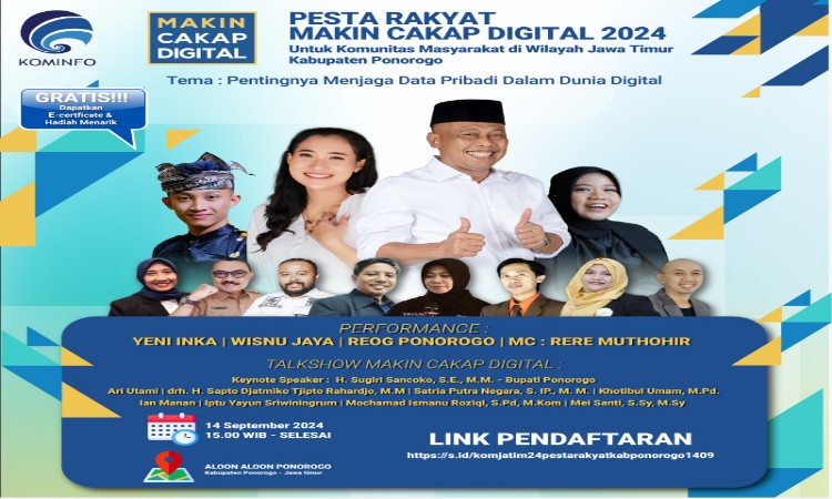 Literasi Digital Kabupaten Ponorogo