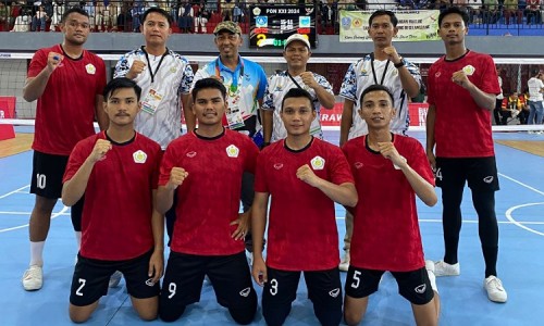 Tim Sepak Takraw Kepri Sumbangkan Medali Perunggu di Nomor Quadrant pada PON XXI Aceh-Sumut