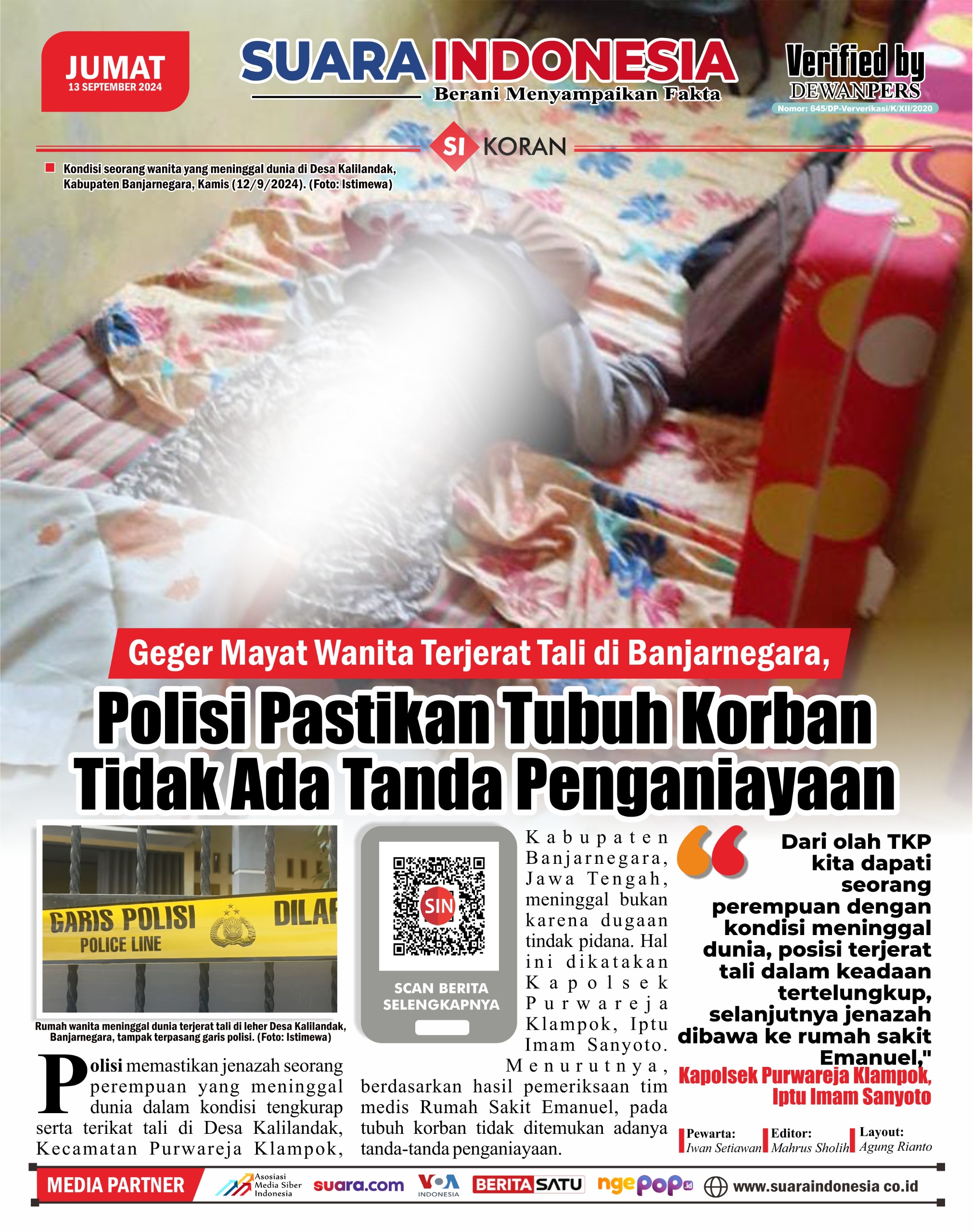 EDISI, 13 SEPTEMBER 2024