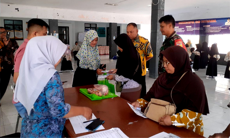 Cegah Stunting, Lima Kelurahan se-Kecamatan Sumbersari Jember Distribusikan Bantuan Pangan