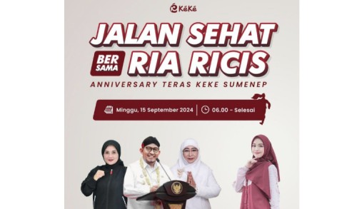 Besok, Ria Ricis Bakal JJS Bareng Warga Sumenep