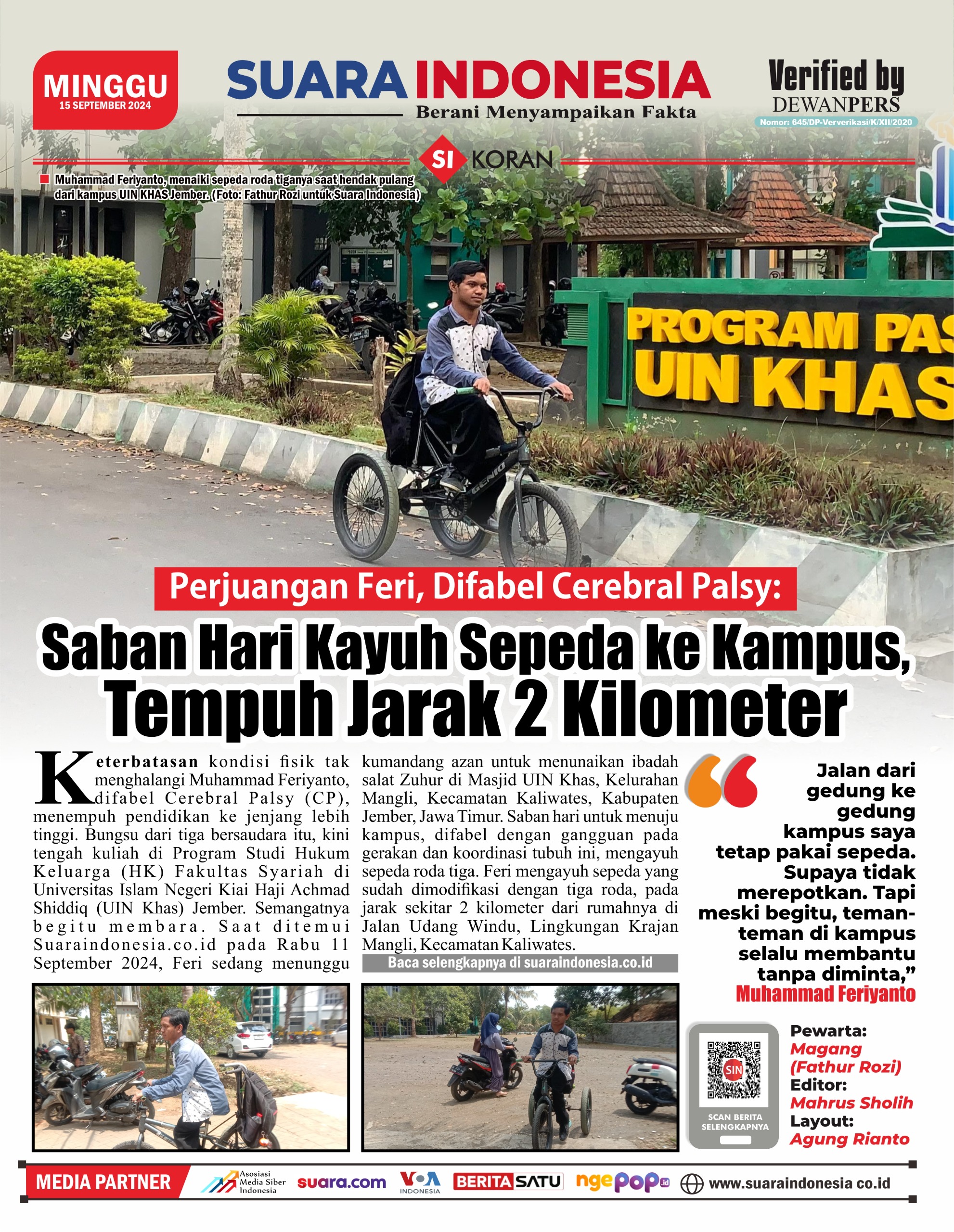 EDISI, 15 SEPTEMBER 2024