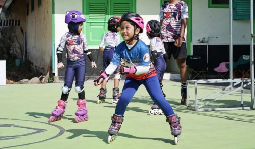 Anak-anak di Banyuwangi Gemari Sepatu Roda, Bupati Ipuk: Efektif Kurangi Paparan Gadget