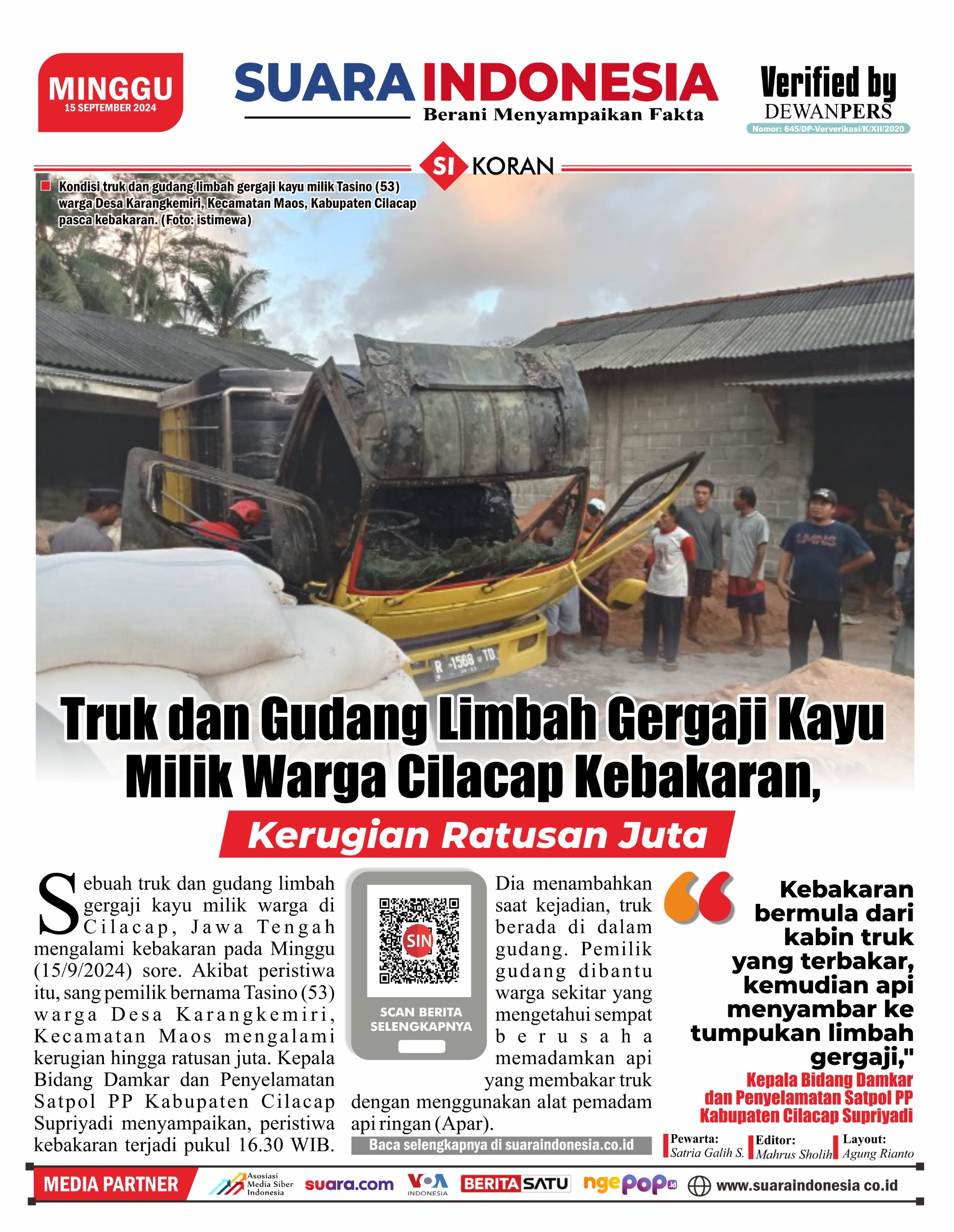 EDISI, 15 SEPTEMBER 2024