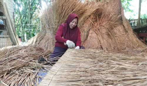 Kisah Sukses Pemuda di Banyuwangi, Sulap Ilalang jadi Anyaman Bernilai Tinggi