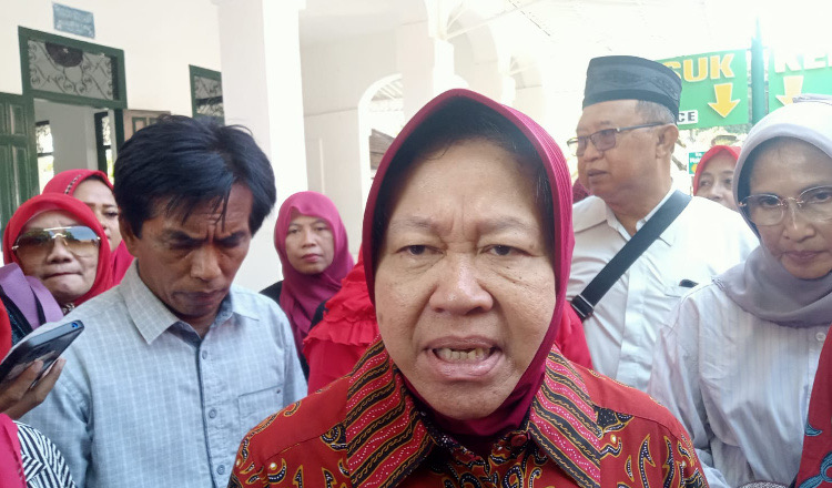 Kunjungi Tuban, Bakal Calon Gubernur Jatim Risma Tebar Janji Bangun Sekolah Unggulan