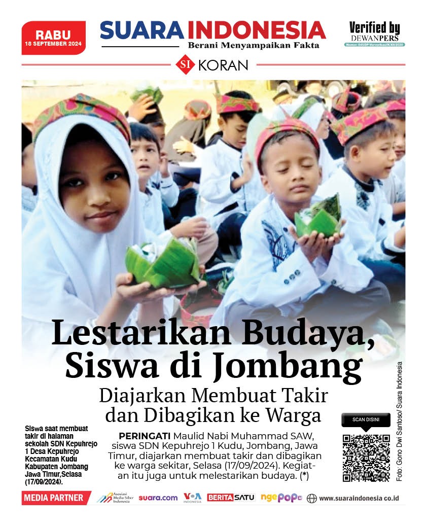 EDISI, 18 SEPTEMBER 2024