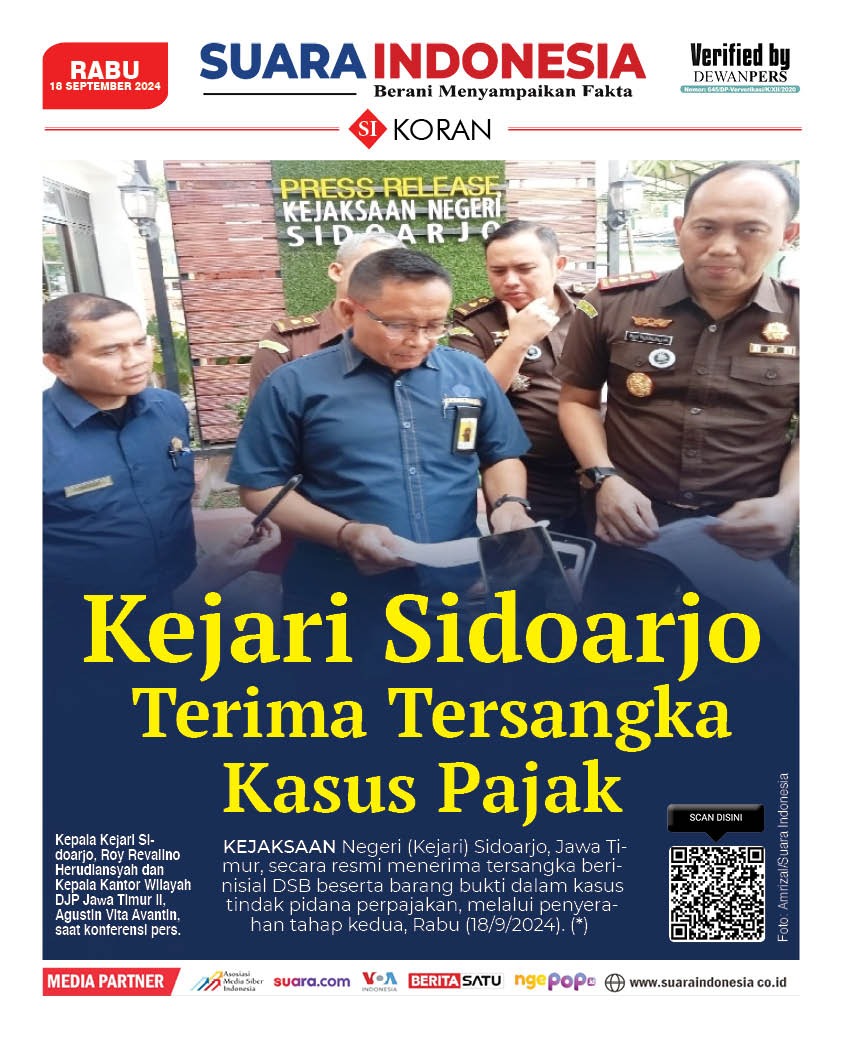 EDISI, 18 SEPTEMBER 2024