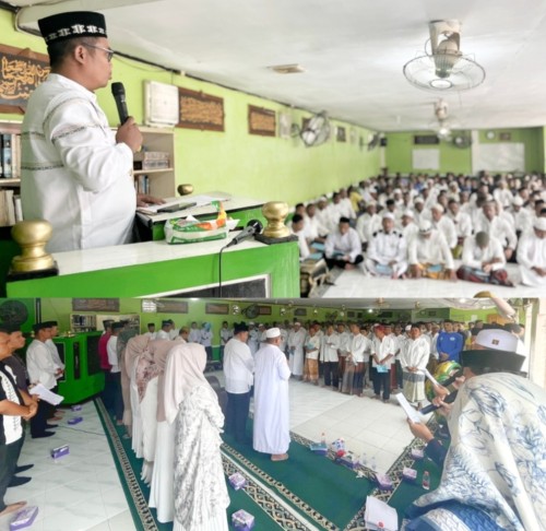 Ratusan Warga Binaan Lapas Kelas IIB Kuala Simpang Gelar Maulid Nabi Muhammad SAW 