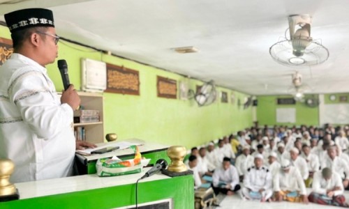 Ratusan Warga Binaan Lapas Kelas IIB Kuala Simpang Gelar Maulid Nabi Muhammad SAW 