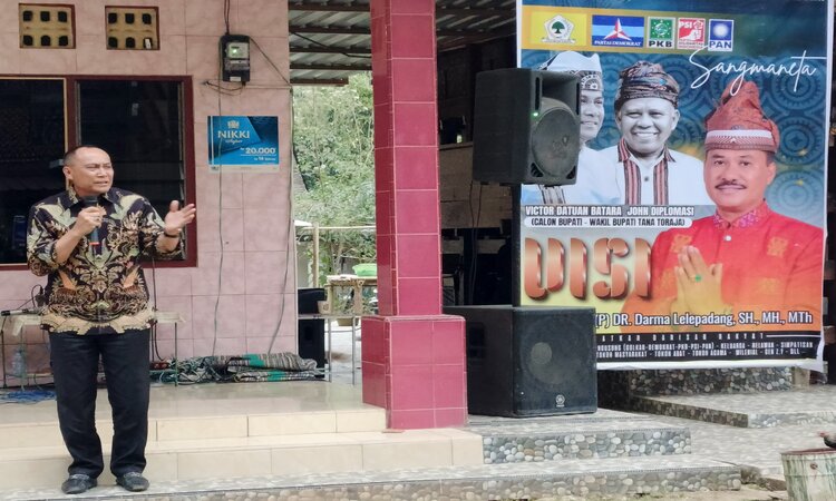 Pasangan Visi Janji Akan Beri Apresiasi bagi Pemuka Agama di Tana Toraja jika Terpilih Bupati