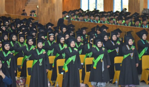 Sebanyak 991 Mahasiswa Universitas Ibrahimy Sukorejo Situbondo Jalani Wisuda