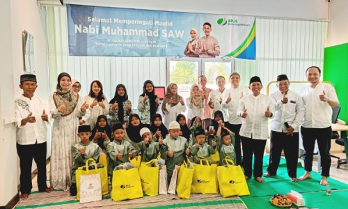 Kolaborasi BPJS Ketenagakerjaan dan BAZNAS Ngawi Peringati Maulid Nabi